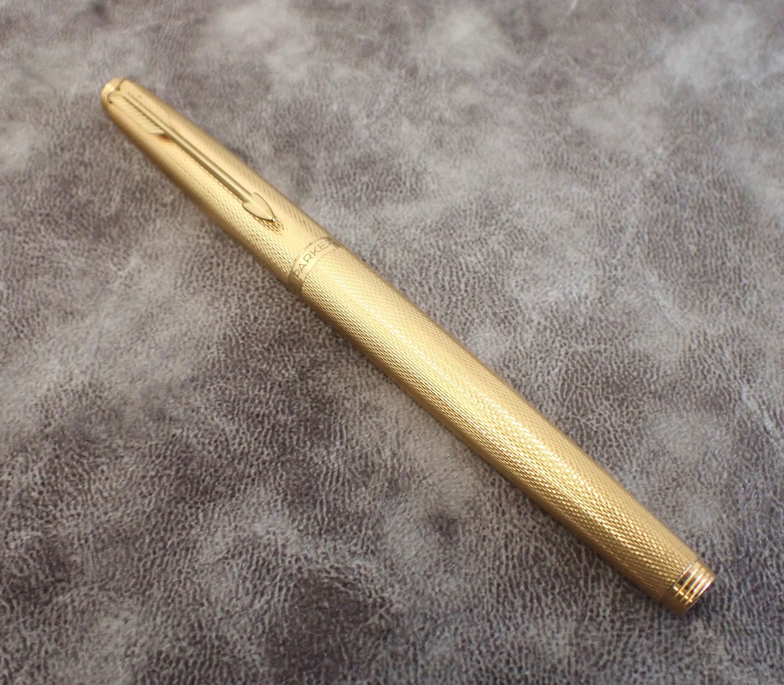 ☆PARKER 75 パーカー 万年筆 ペン先 K14 585刻印 ゴールド公式