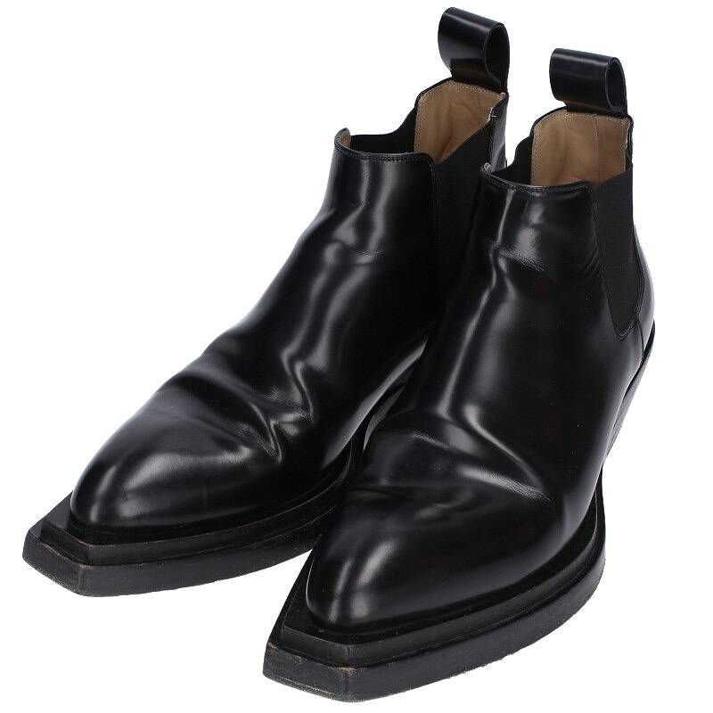 ボッテガヴェネタ THE LEAN サイドゴアスクエアトゥチェルシーブーツ