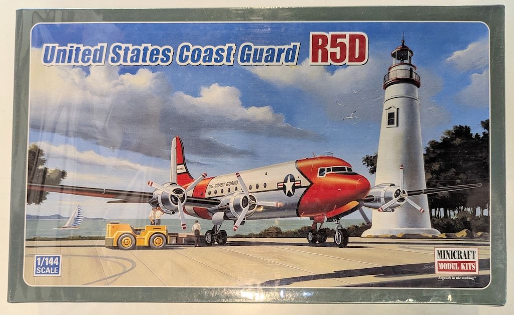 Uscg R5d MINICRAFT MODEL KITS 1/144 United States Coast Guard R5D 14552 - メルカリ