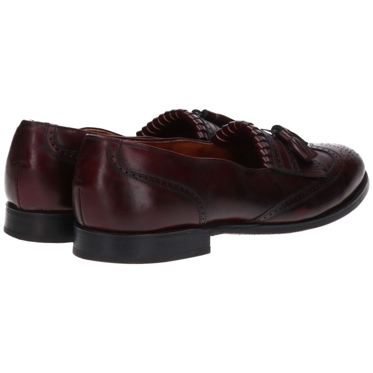 古着 ボストニアン Bostonian CLASSICS キルト ウイングチップ タッセルローファー 10 1 2 D メンズ28.5cm相当 saa012233