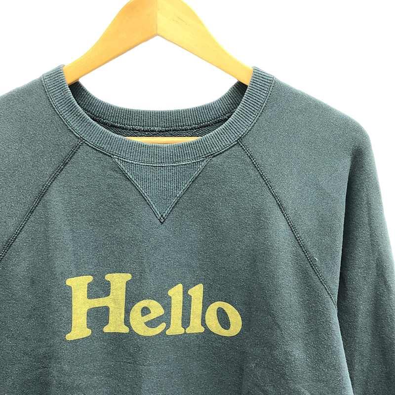 MADISON BLUE / マディソンブルー | 2022AW | HELLO SWEAT L/S