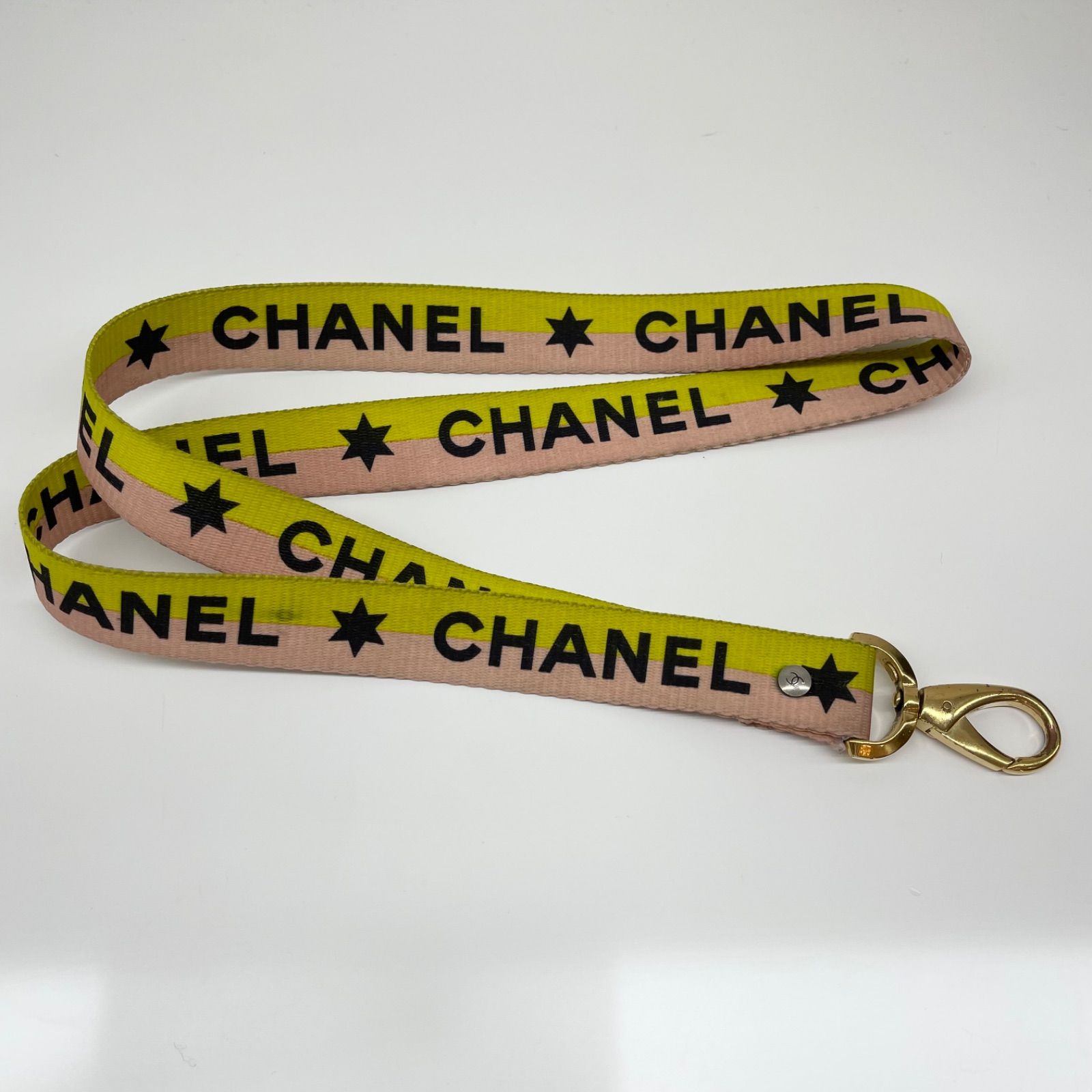 CHANEL ネックストラップ ナイロン ココマーク スポーツライン レア