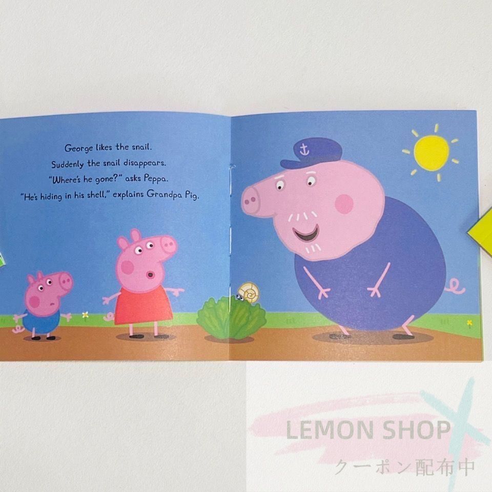 新品】Peppa Pig ペッパピッグ 50冊 青箱 マイヤペン付 MaiyaPen