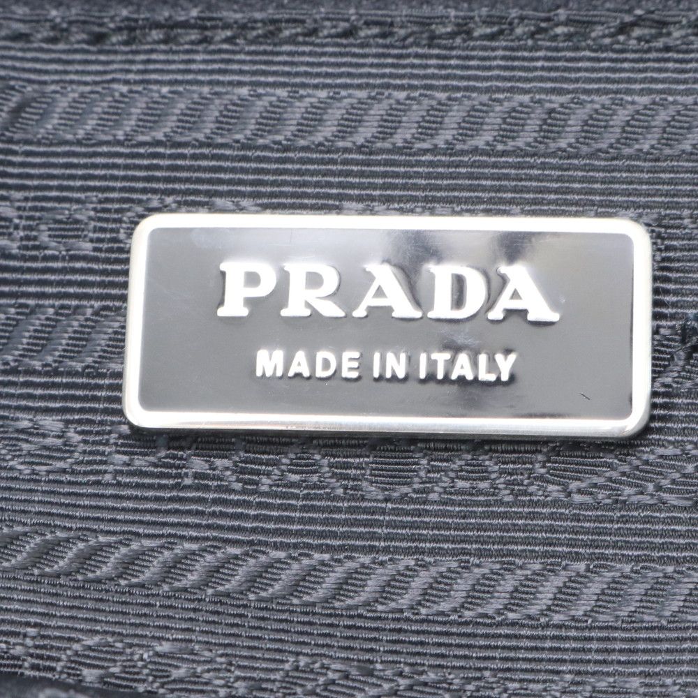 プラダ テスート ナイロン 三角ロゴ レザー ショルダーバッグ 斜め掛け メッセンジャー ビジネス 通勤 A 4 メンズ RRE CR 24-3 トレーナー リブ編み
