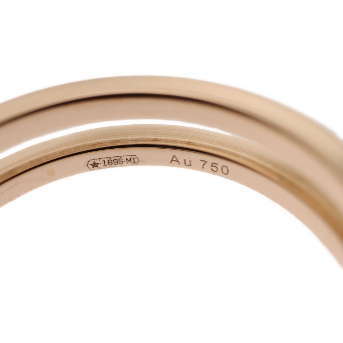 GUCCI グッチ Au750 K18 PG 18金ピンクゴールド インフィニティ リング 