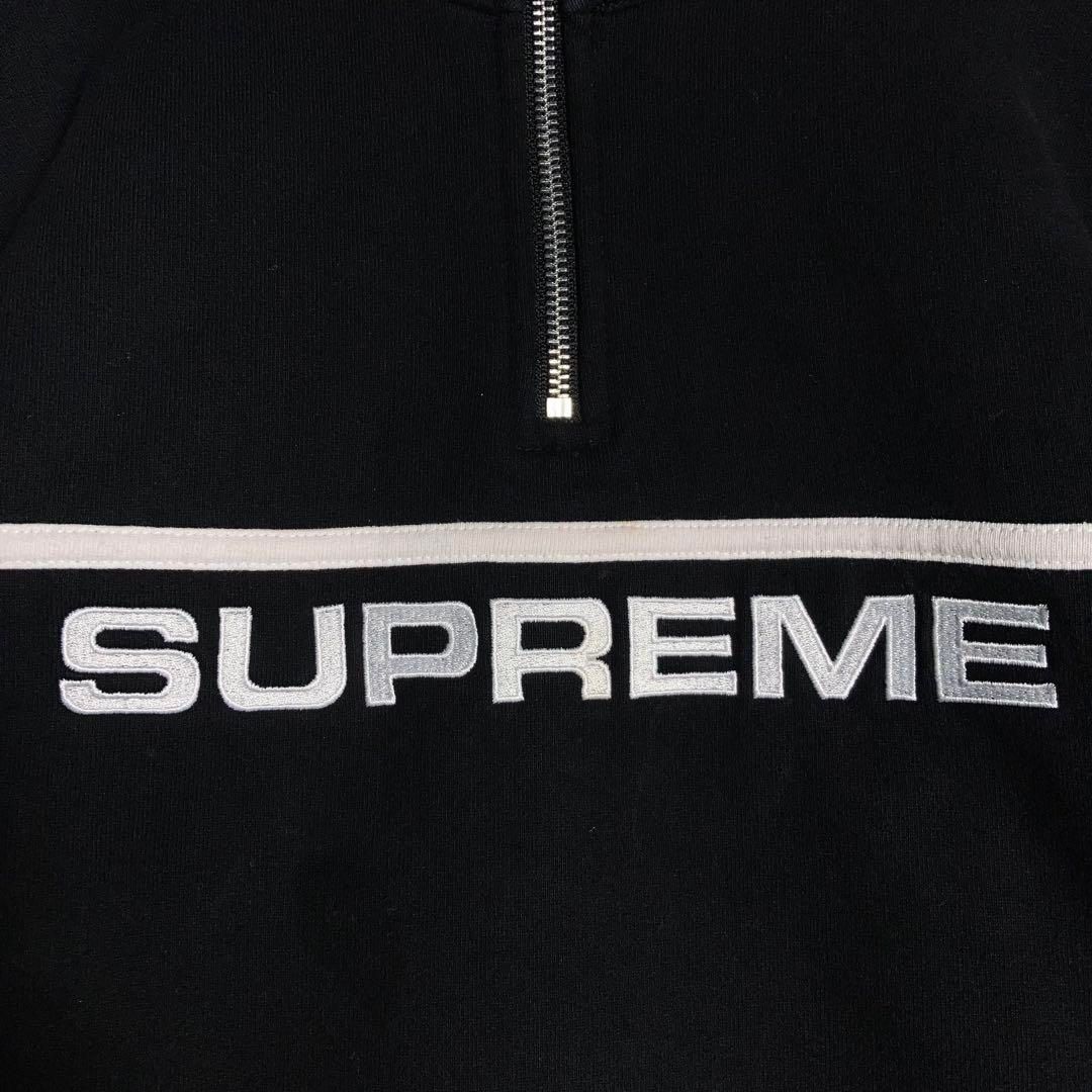 supreme シュプリーム ハーフジップ ロゴスウェット. Supreme Collegiate Half Zip Pullover」 シュプリームのハーフ
