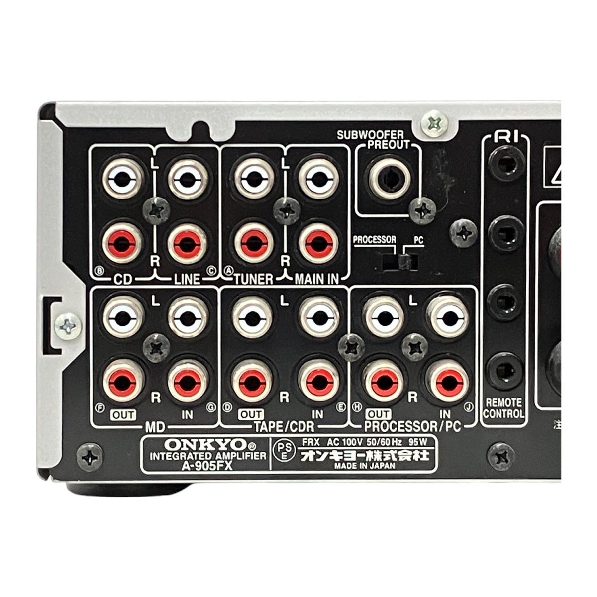 ONKYO A-905FX プリメイン アンプ オンキヨー 音響 オーディオ 中古