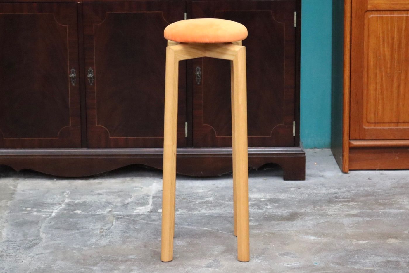 匠工芸 マッシュルームスツール オレンジ　Lサイズ MUSHROOM STOOL(L)の通販 / マスターウォール