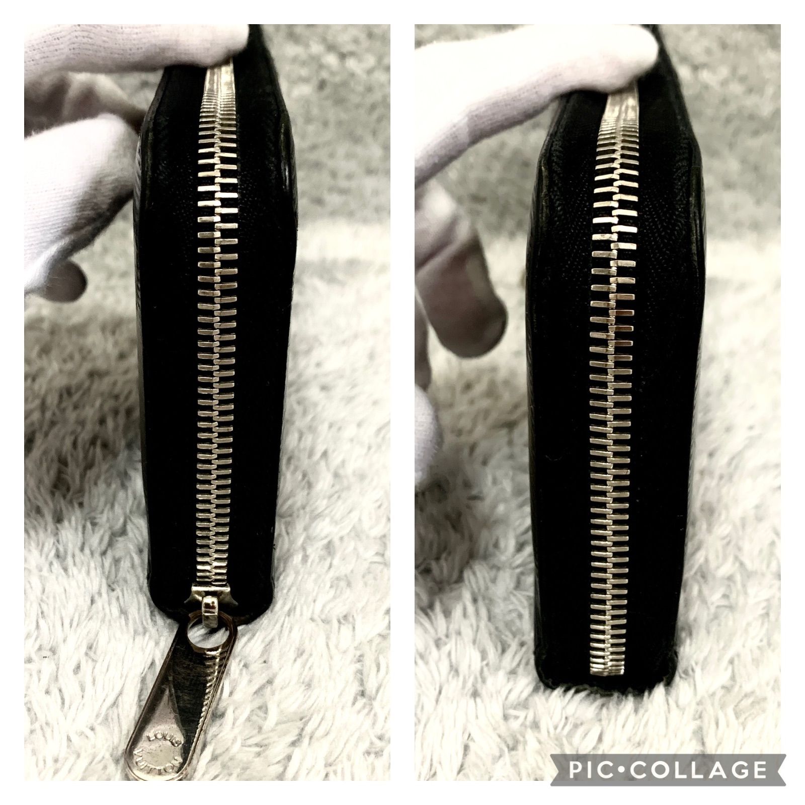 極美品】 ルイヴィトン エピ ジッピーウォレット ノワール 長財布 極美