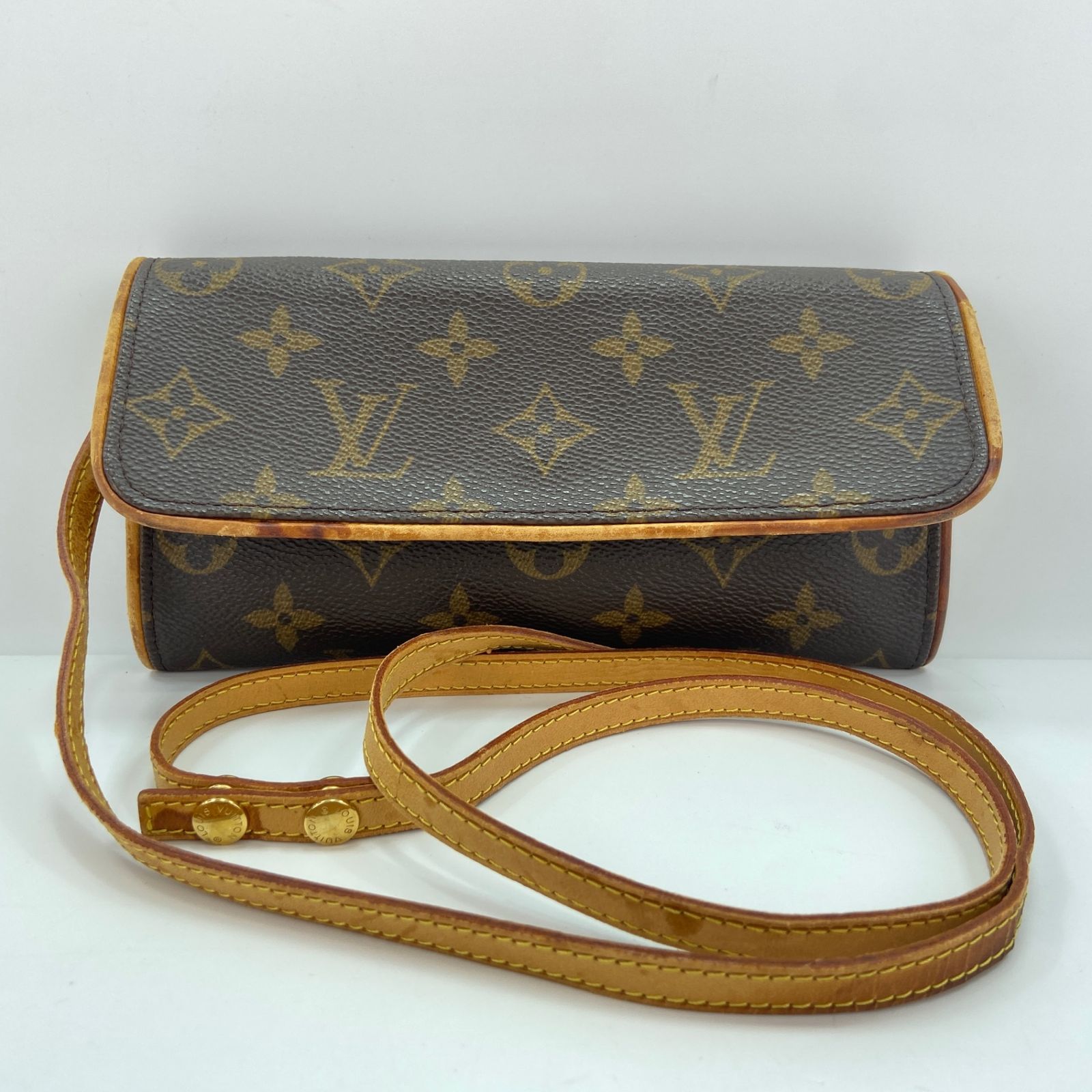 LOUIS VUITTON ルイヴィトン モノグラム ポシェットツインPM