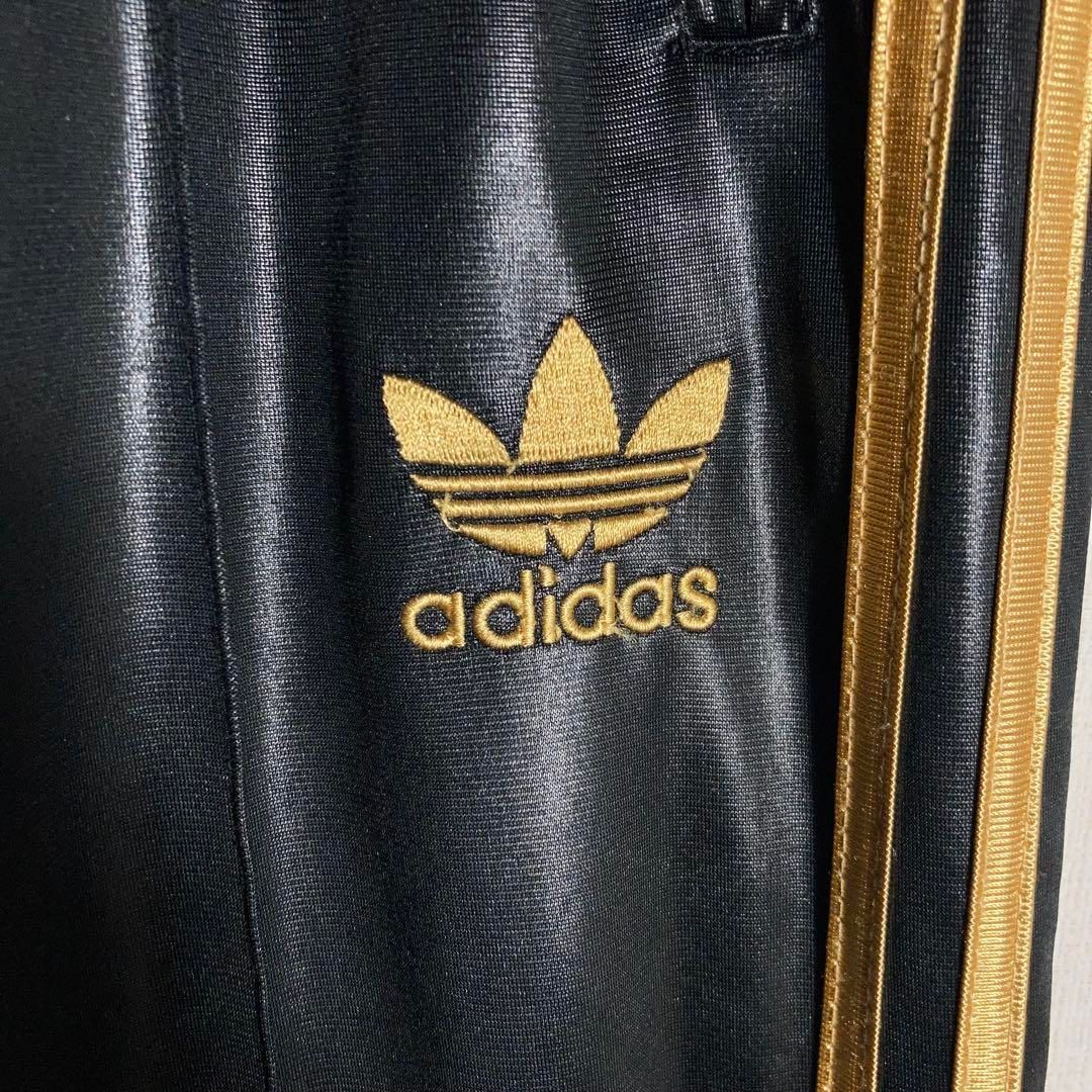 美品】adidas ジャージ CHILE62 セットアップ 黒x金 2XL - メルカリ