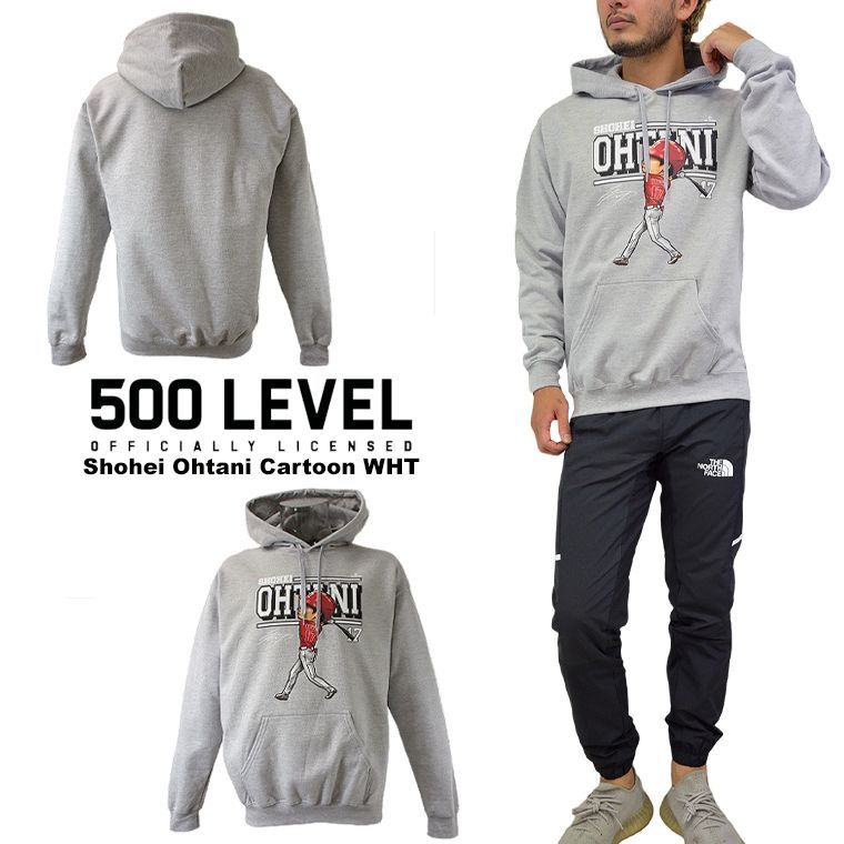 希少 500 LEVEL 大谷翔平フーディ MLBPLAYERS MLB公認 海外限定 希少 500 LEVEL 大谷翔平フーディ MLBPLAYERS MLB公認 海外限定
