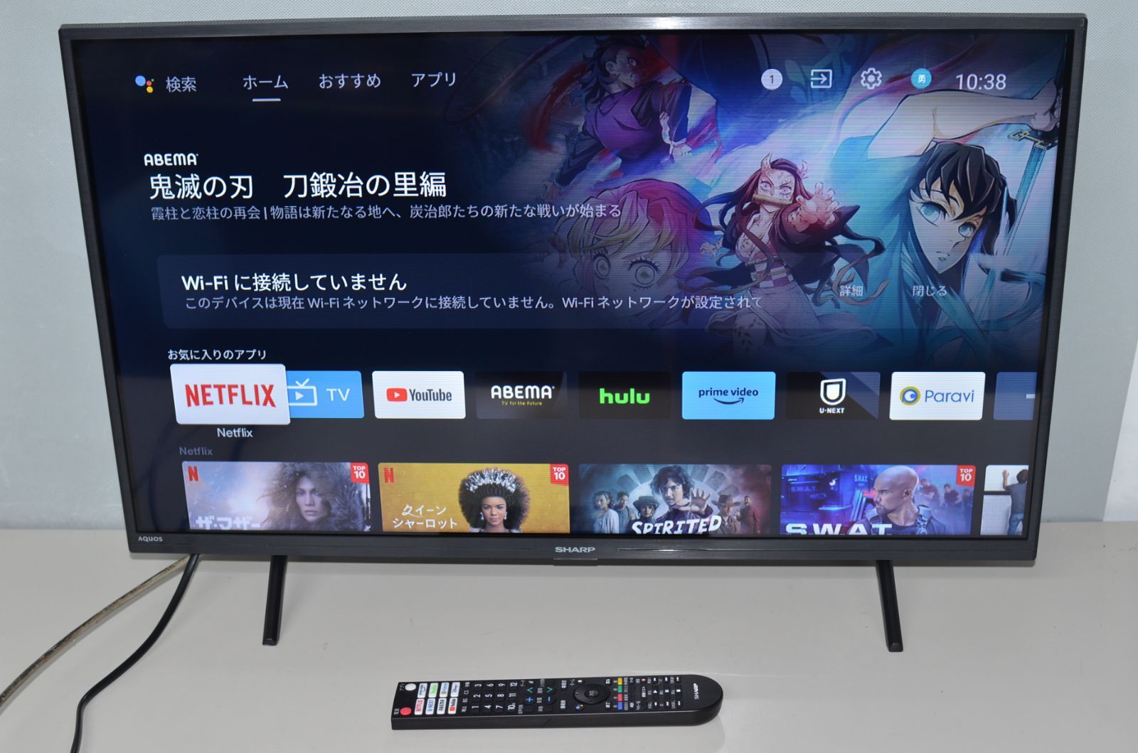 ポンパドー ビター 2023年製未使用近！SHARP 32型 スマートテレビ 2T