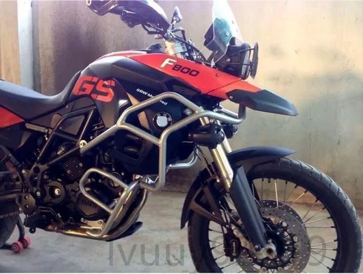 Bmw F800GS F700GS F650GS 2008-2018 ラジエーターエンジンガード ハイウェイバーアッパー 下部フレーム