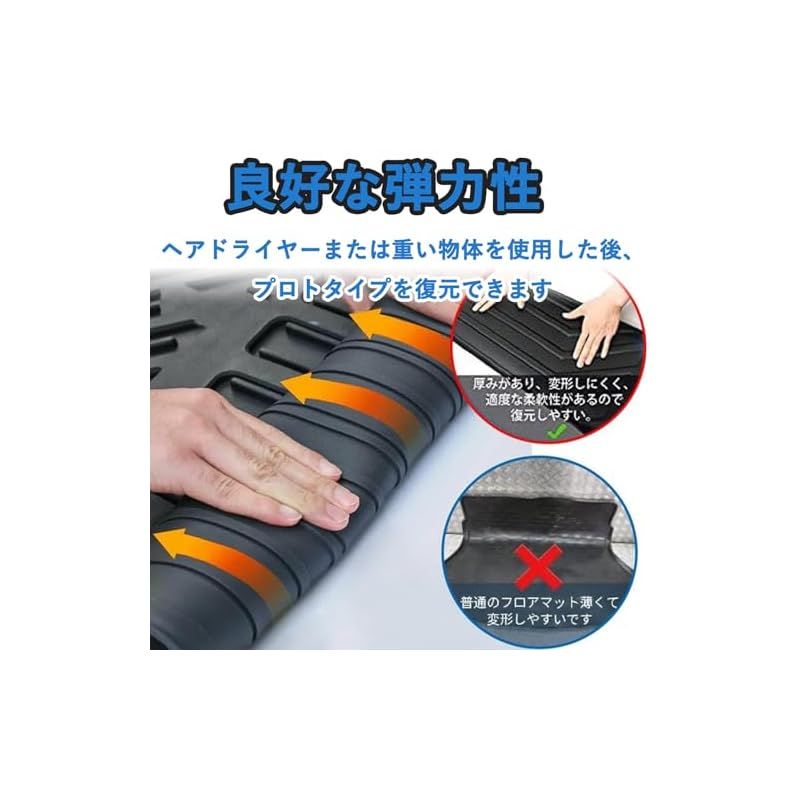 トヨタ 新型 との互換性あり アルファード 40系 フロアマット 3D