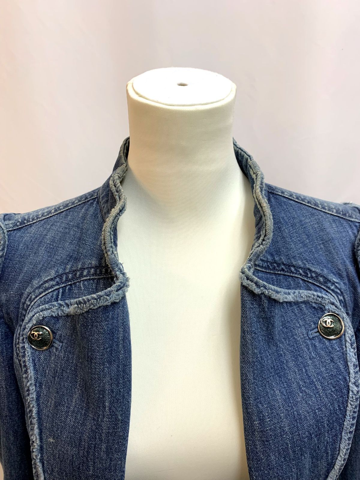 CHANEL シャネル デニム ココマーク ジャケット トップス - メルカリ