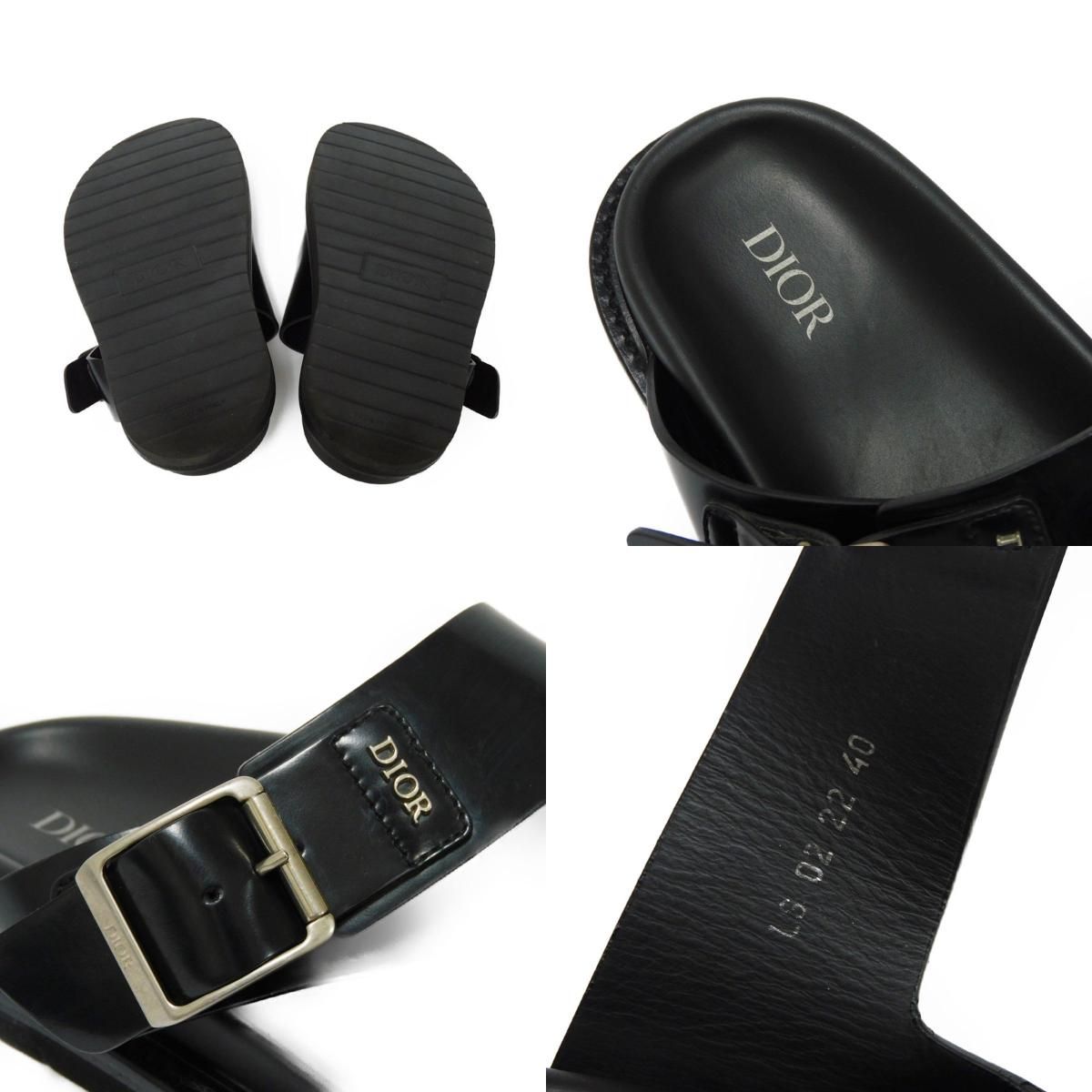 Dior ディオール アクア 40 AQUA カーフ ストラップ シルバー
