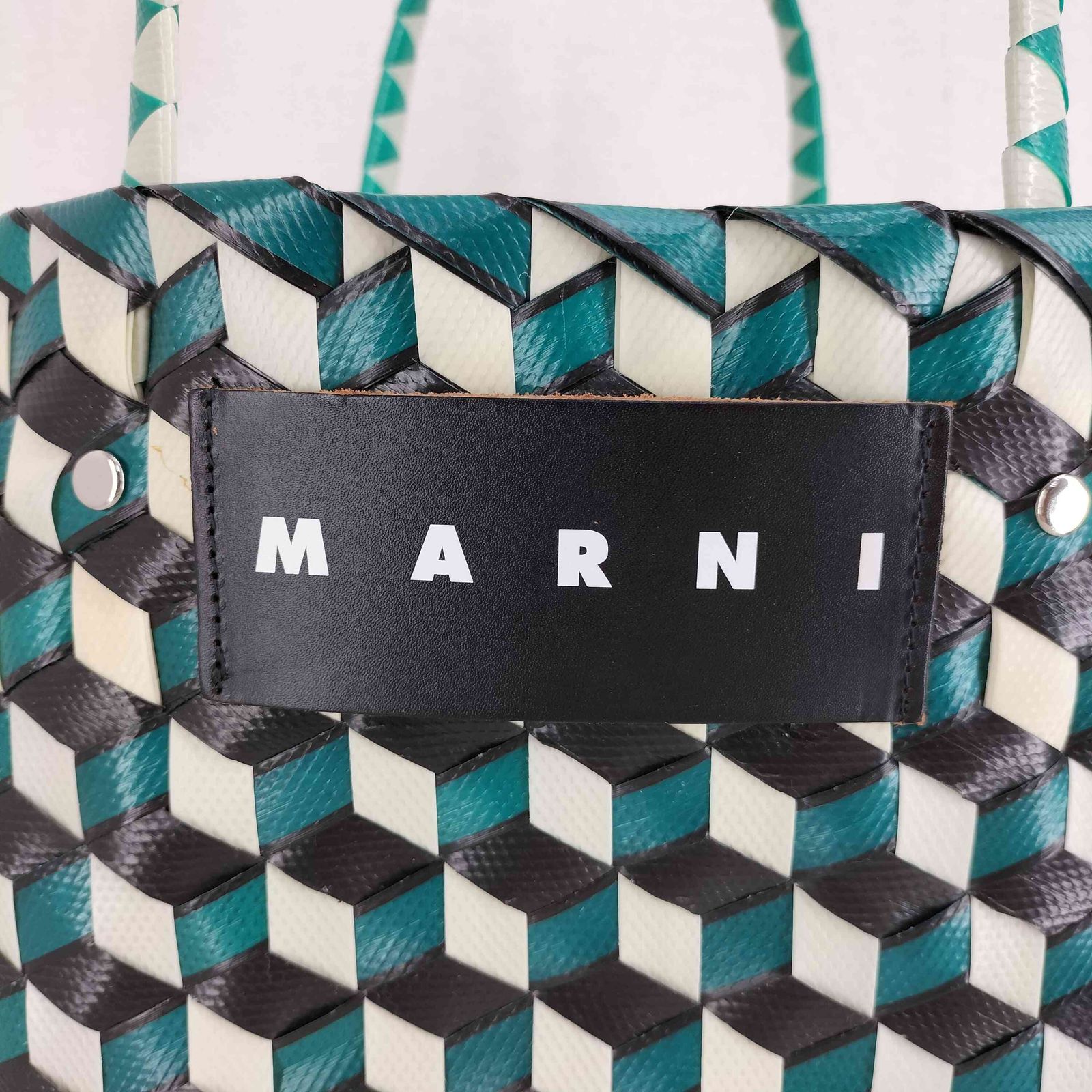 マルニ MARNI MARKET MINI BASKET BAG レディース 表記無 ブラック
