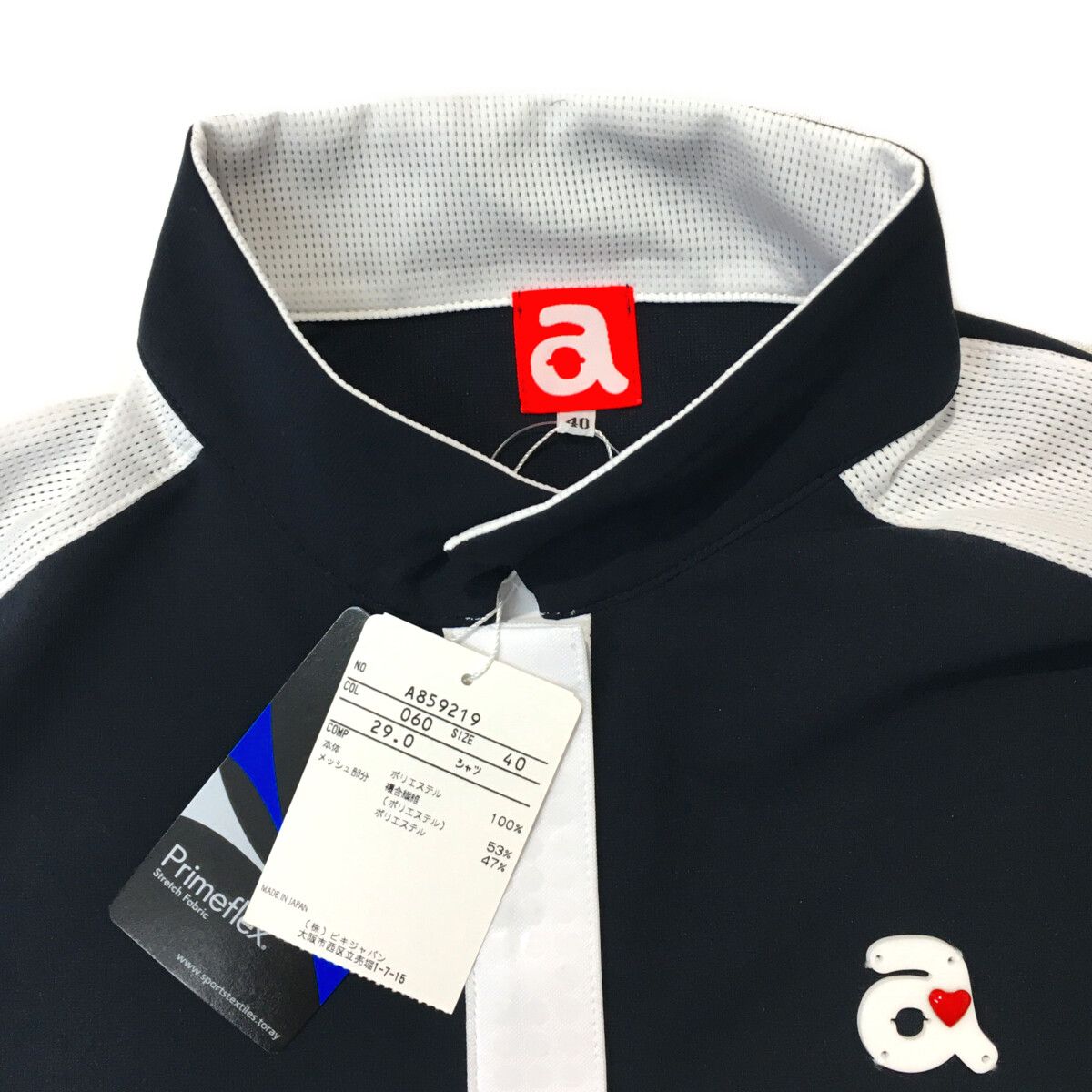 未使用品 レディース アルチビオ archivio 長袖シャツ 40(L) 紺 
