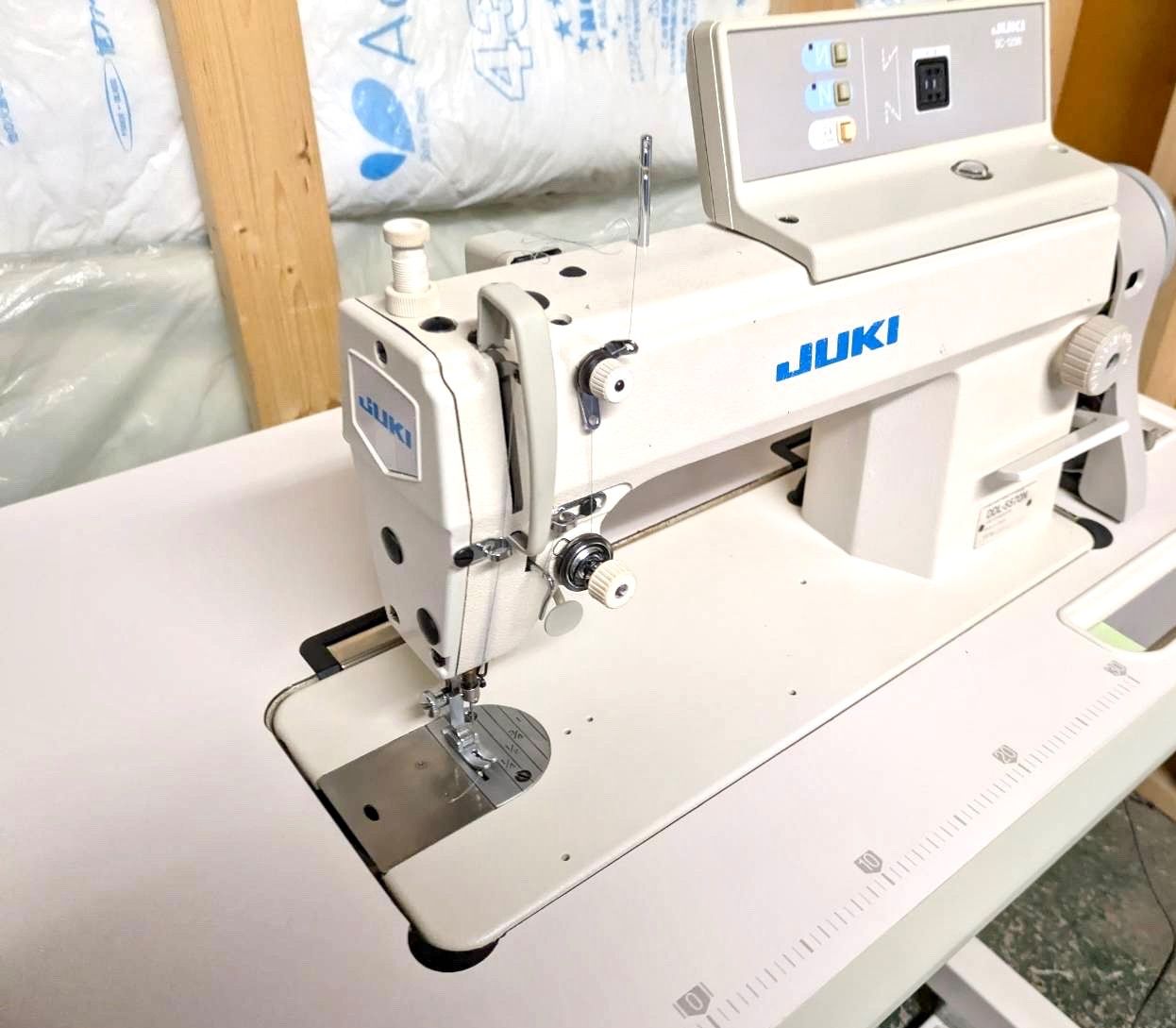 工業用ミシン☆JUKI☆自動糸切り本縫いミシン DDL5570N SC-120N ☆良好 