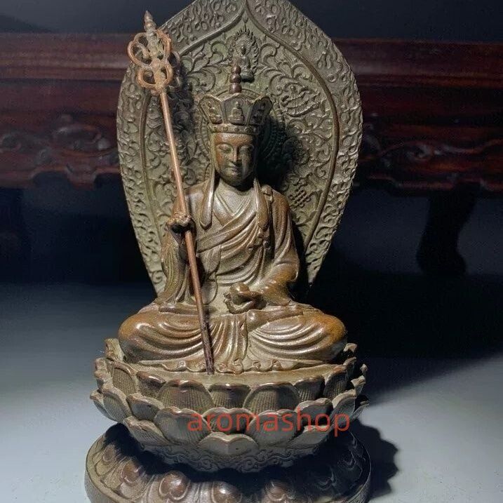 地蔵王菩薩像 銅仏像 工芸品置物 地蔵王菩薩像 銅仏像 工芸品置物 銅 仏像 地蔵菩薩 地蔵王菩薩