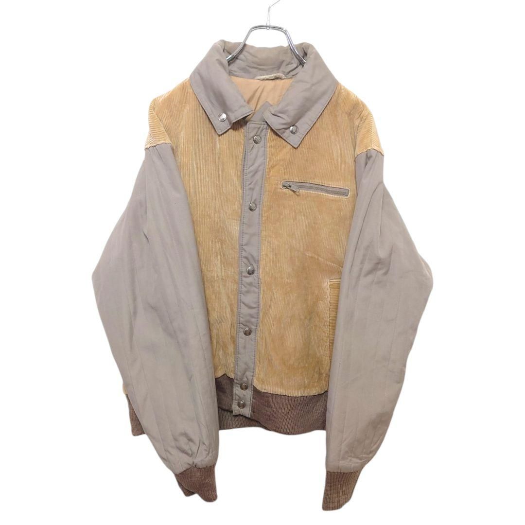 LONDON FOG】切替デザイン 中綿入りコーデュロイジャケットA-3154