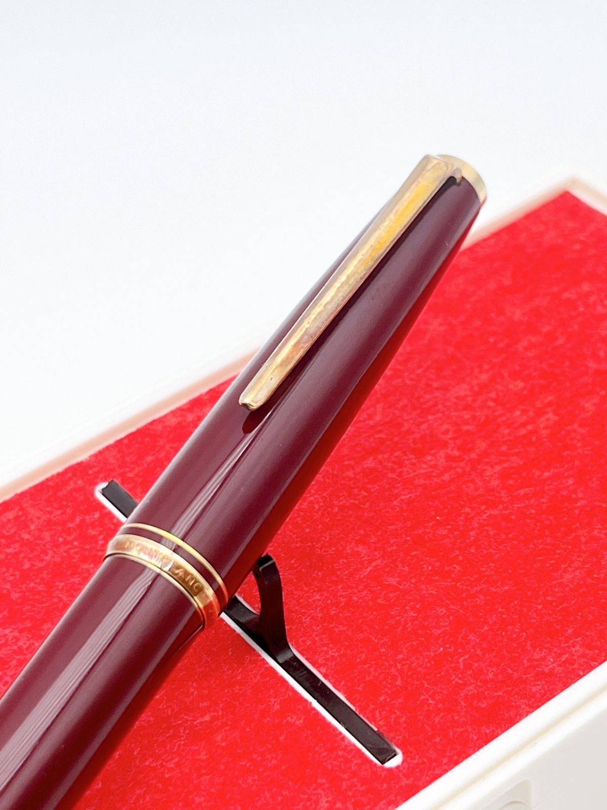 MONTBLANC/モンブラン 万年筆 No.221 585 えんじ/ゴールド