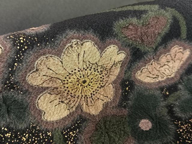 平和屋着物○吉乃一廉 幻の辻が花 訪問着 手描き 暈し染め 金彩 正絹  