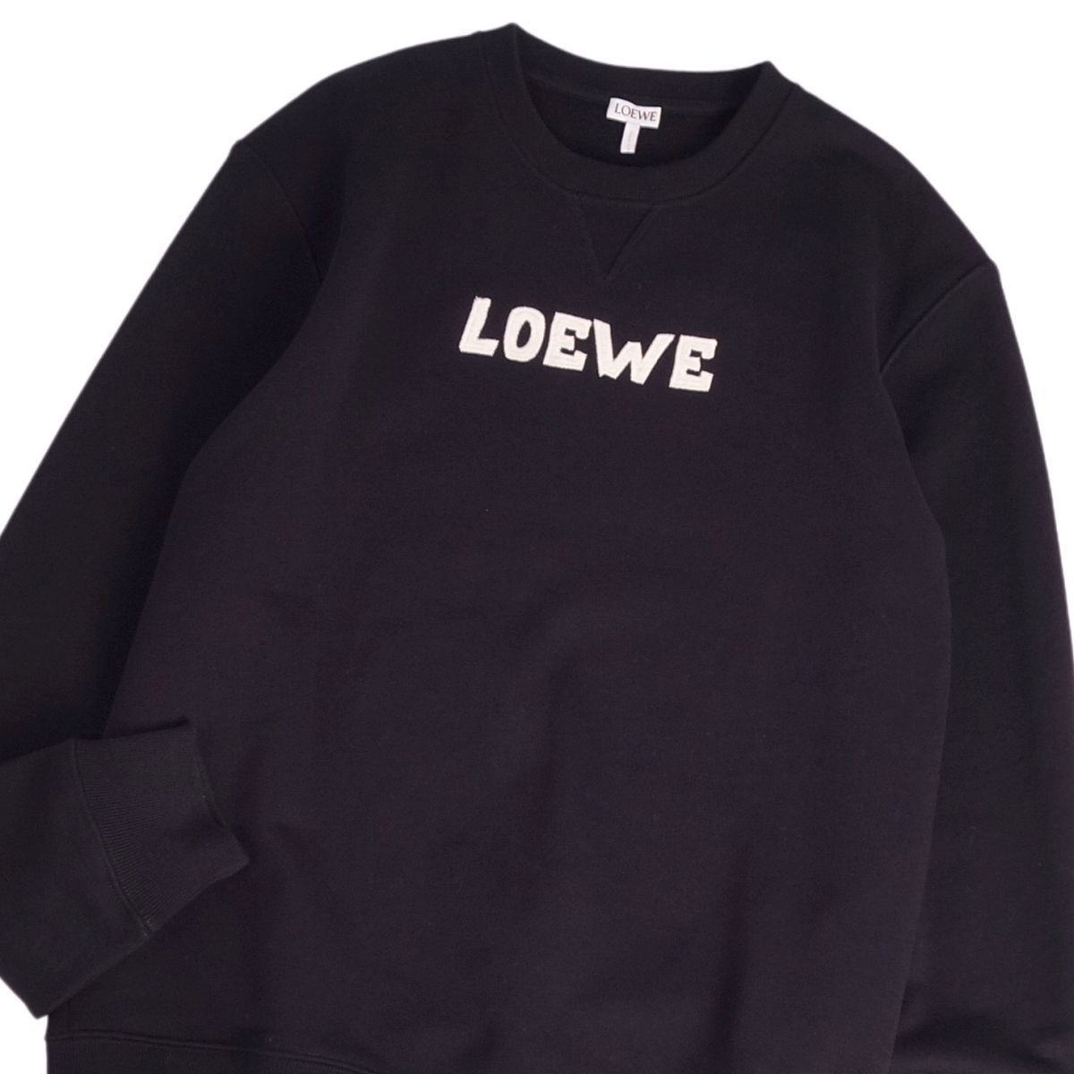 極美品 ロエベ LOEWE スウェット 22SS トレーナー ロゴ プルオーバー
