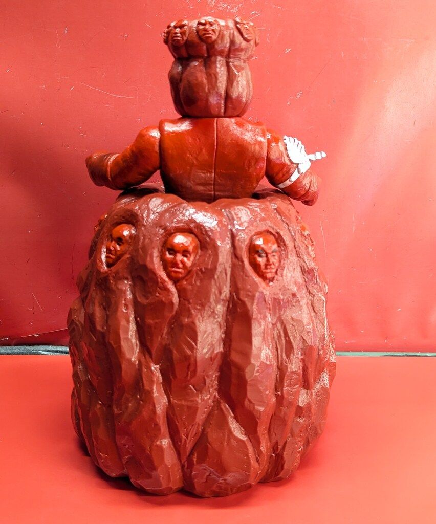 メディコム・トイ×東映レトロソフビ★十面鬼（新色）仮面ライダーアマゾンに登場 MEDICOM TOY - 十面鬼（新色）