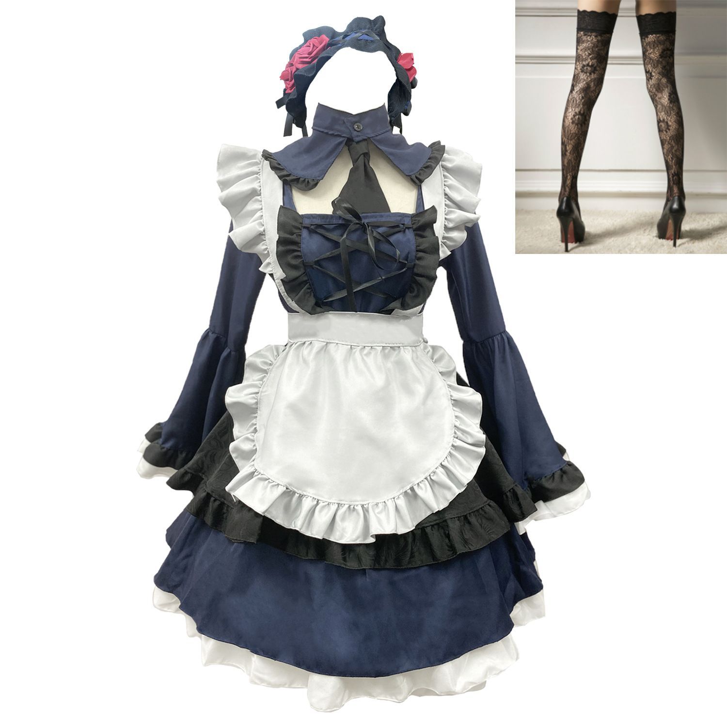 着せ恋　喜多川海夢　黒江雫 コスプレ 和服メイド　衣装 その着せ替え人形は恋をする 着せ恋 喜多川 海夢 黒江 雫 メイド