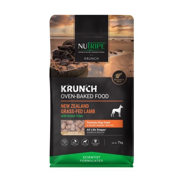 ニュートライプ クランチ オーブンベークド ラムｗｉｔｈグリーントライプ 7kg ドッグフード 正規品