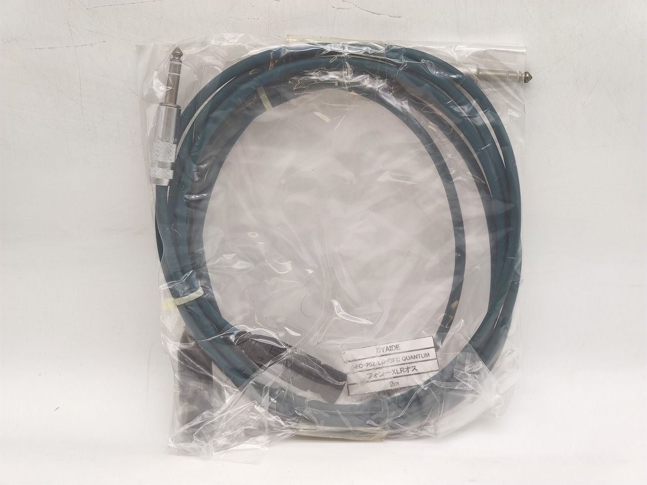 インボイス対応 中古か未使用か不明 OYAIDE QAC-202/LC-OFC QUANTUM フォン-XLRオス 2m