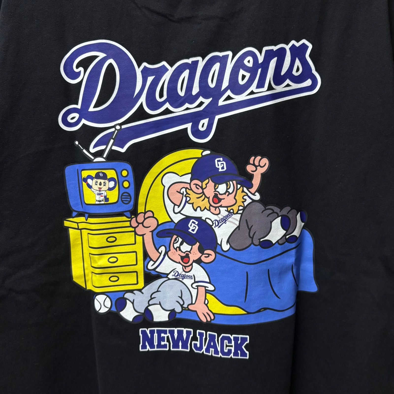 NEW JACK/ニュージャック】ドラゴンズ 限定コラボ 半袖Tシャツ