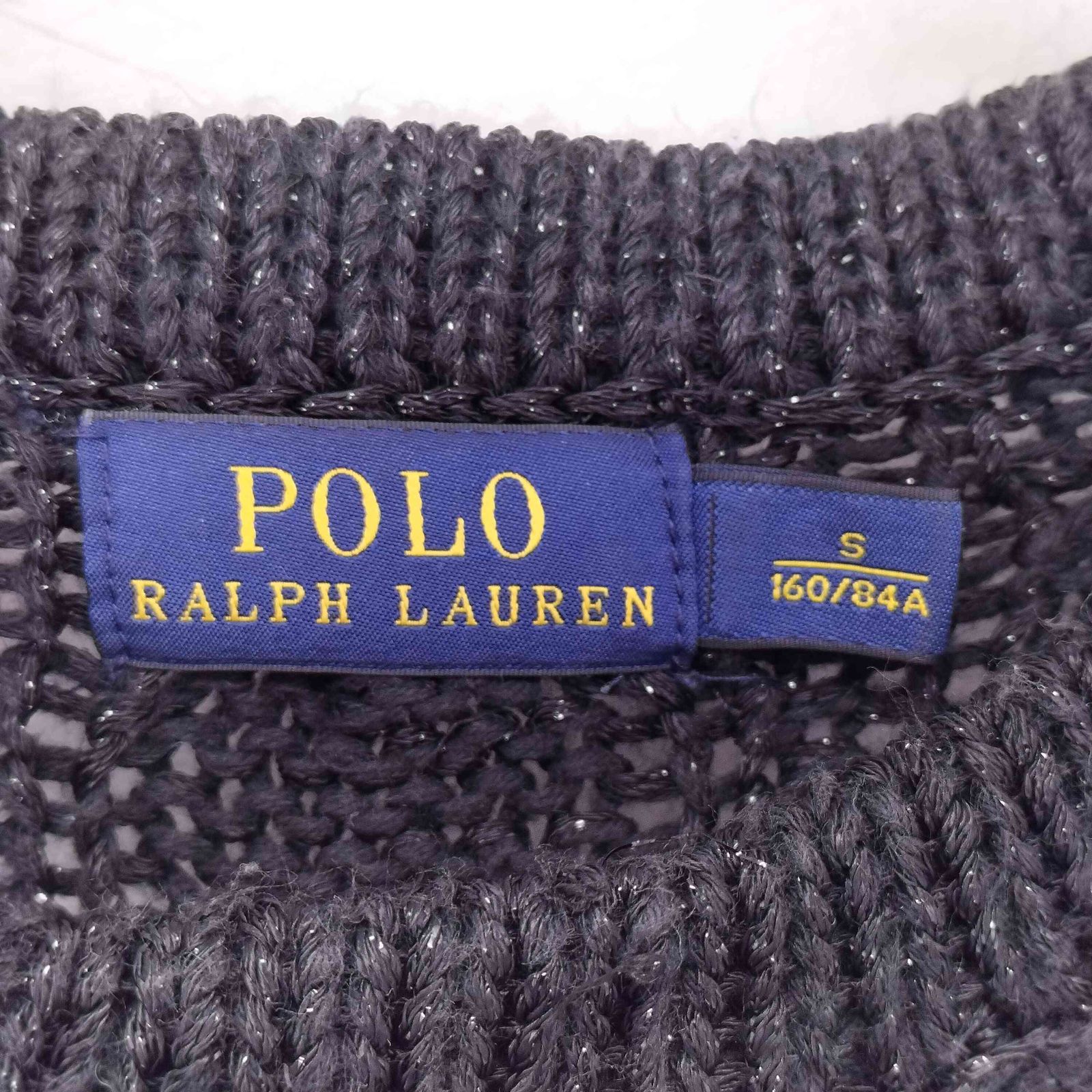 ポロラルフローレン POLO RALPH LAUREN ラメ S/S クルーネック