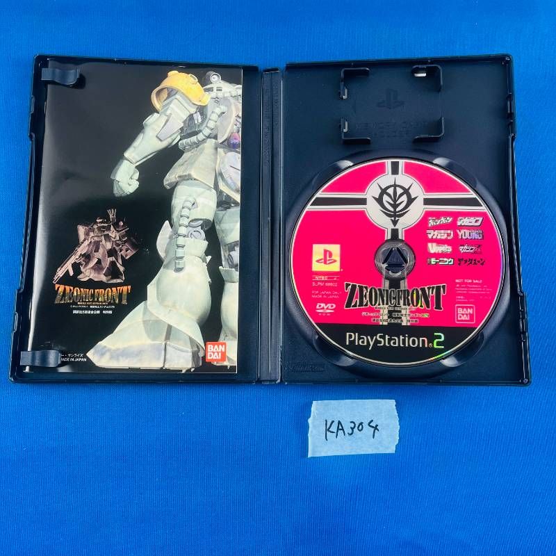◇KA304【動作OK】PS2ソフト ジオニックフロント 機動戦士