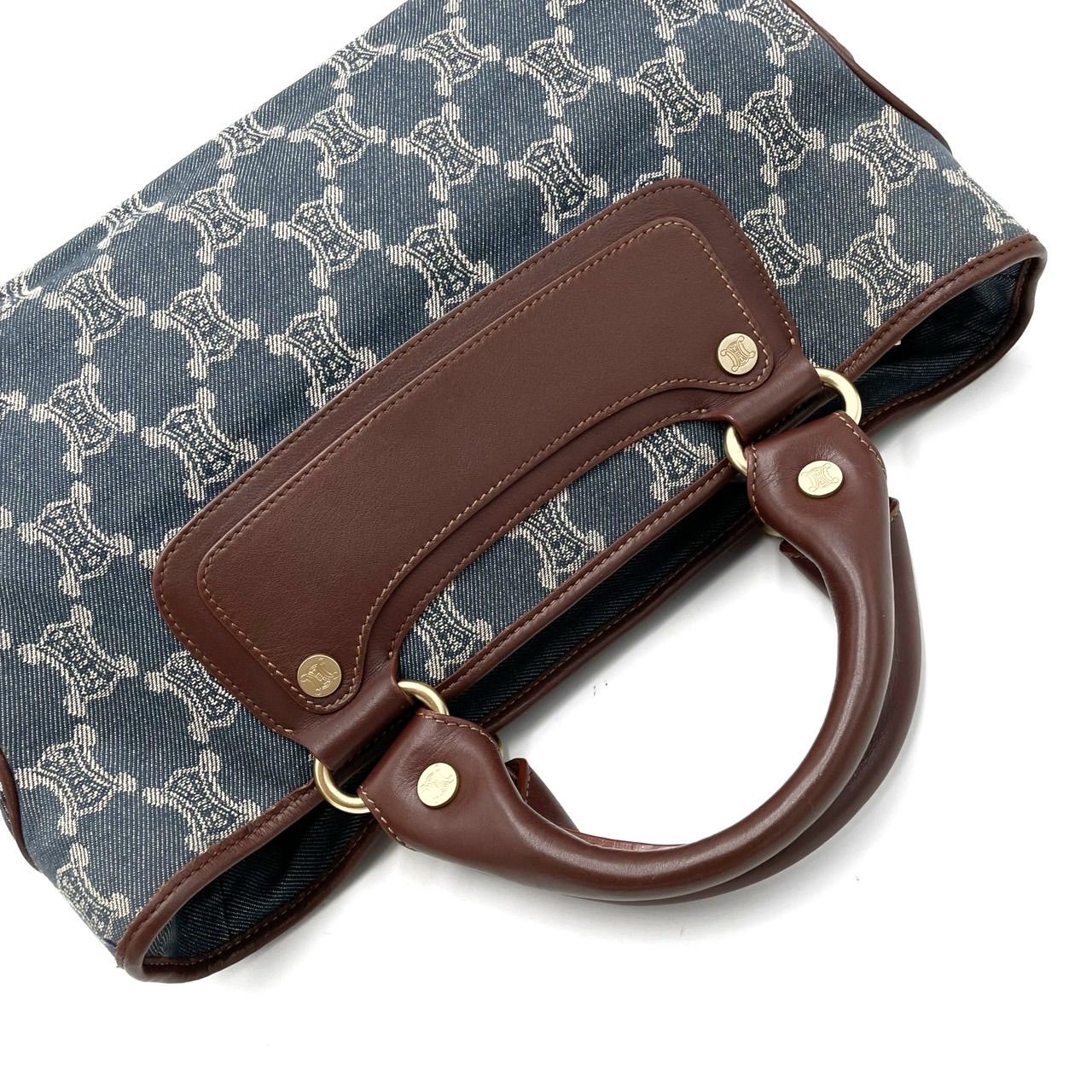 ✨良品✨ CELINE セリーヌ ハンドバッグ ブギーバッグ トリオンフ 総柄 