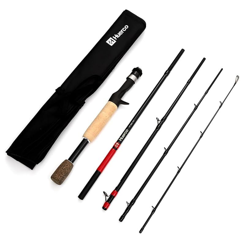 Huerco フィッシングロッド FF600-5C / ベイトモデル 5pcs 1