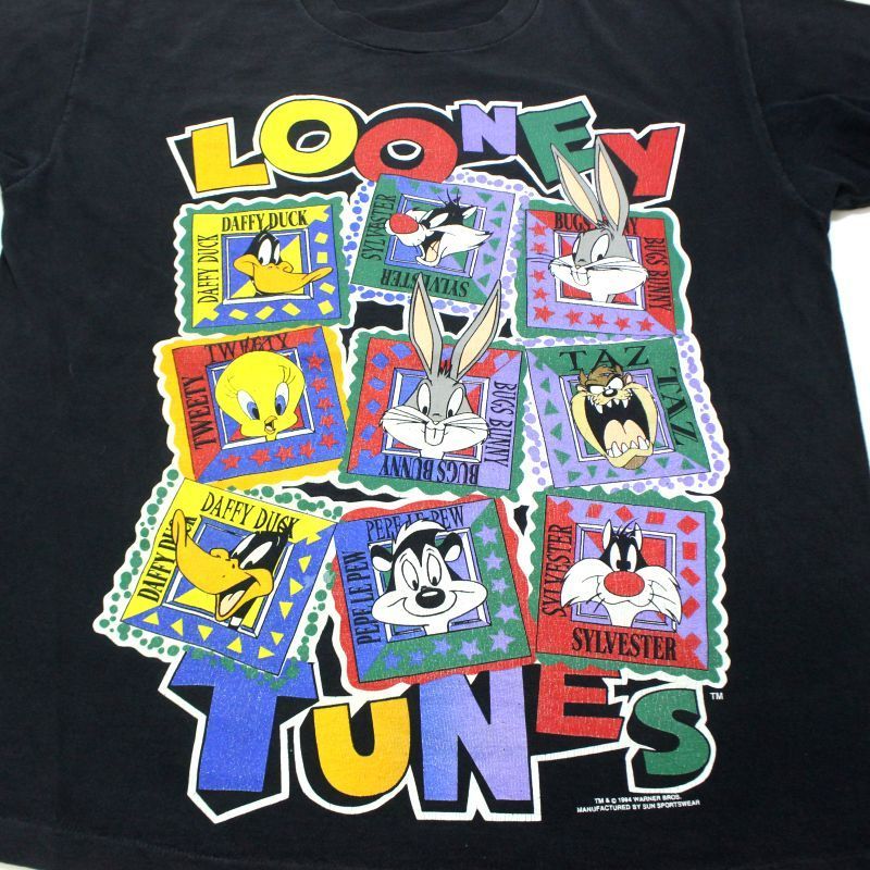 90s USA製 vintage ルーニーテューンズ Looney Tunes Anvil 半袖