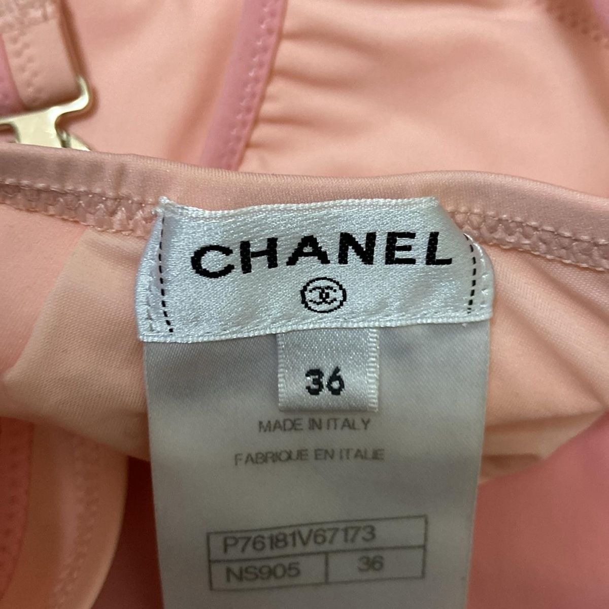 CHANEL(シャネル) 水着 レディース新品同様 - P76187/P76181