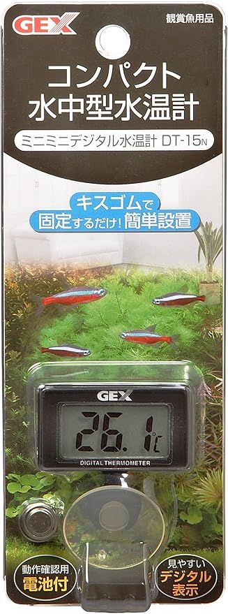 【同梱不可】【12個セット】ジェックスミニミニデジタル水温計