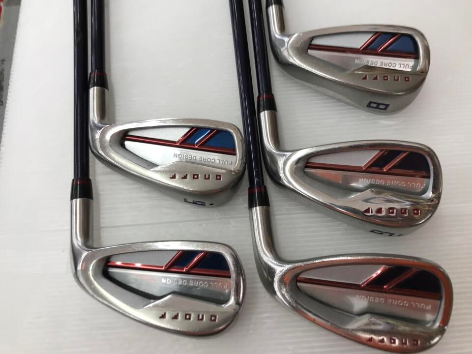 オファー 2020オノフ赤アイアン5本セット