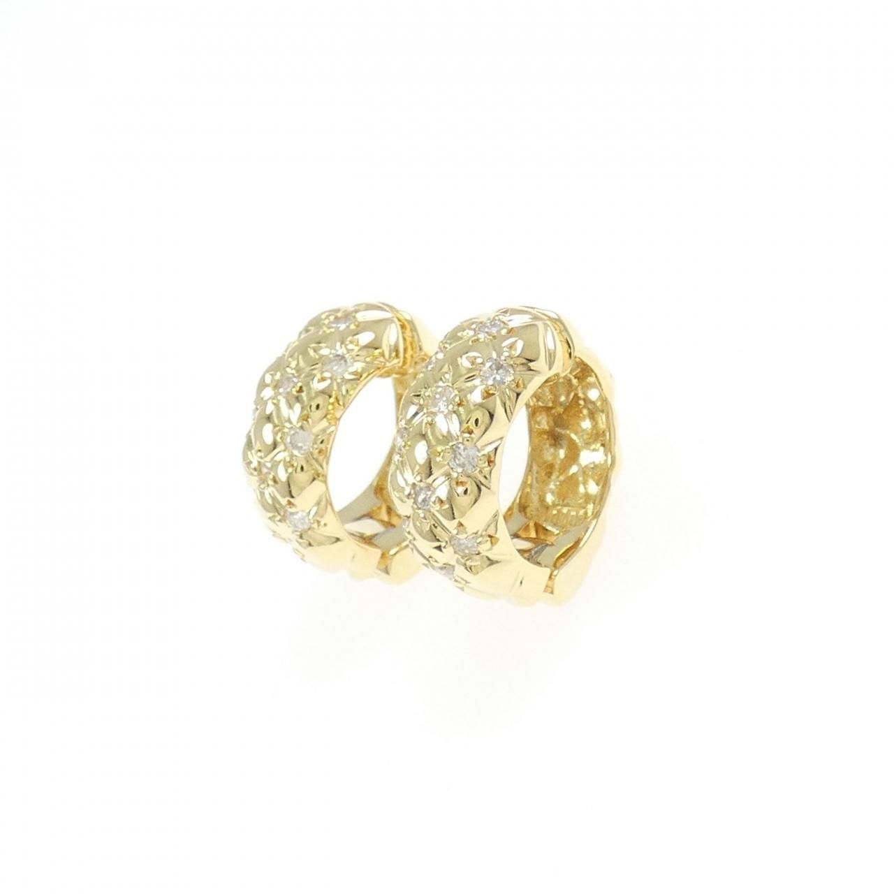 K18YG ダイヤモンド イヤリング 0.20CT FORTGASGNV_COM_BR