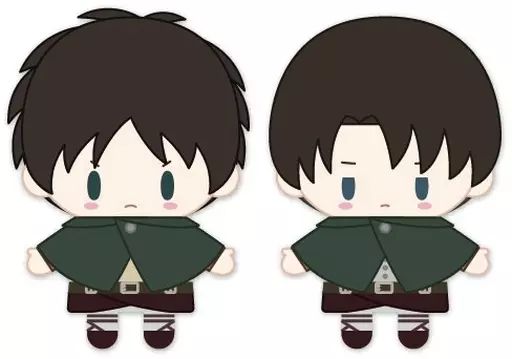 雑貨 エレン＆リヴァイ フィンガーマスコット・パペラセット 「進撃の