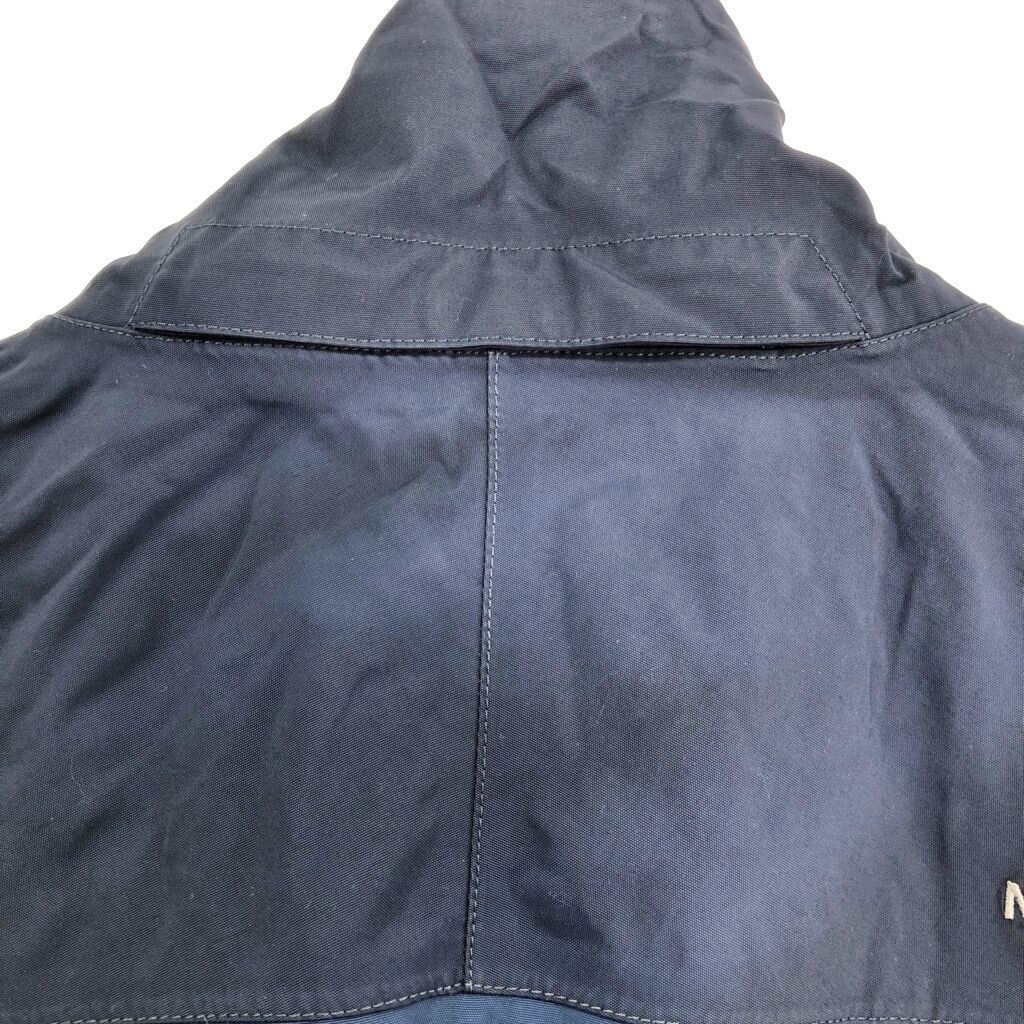 THE NORTH FACE ノースフェイス ナイロンジャケット ワンポイントロゴ ネイビー (メンズ XXL) 中古 古着 R6712 THE NORTH FACE - THE NORTH FACE ノースフェイス ナイロン