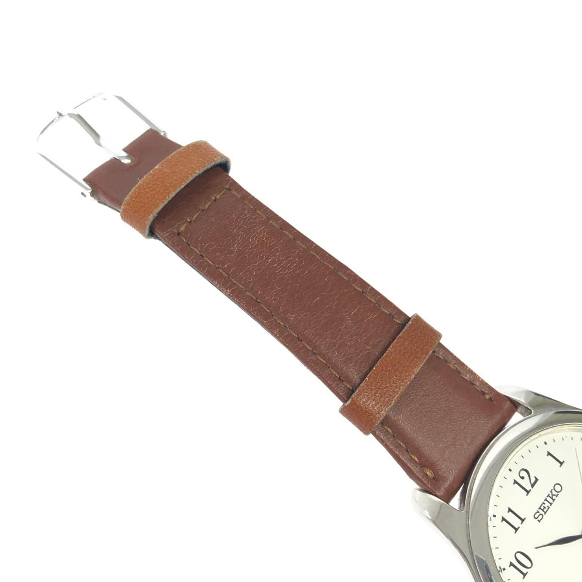 SEIKO 腕時計　ブラウン SEIKO セイコー 腕時計 7N01-0EF0 ゴールドカラー/ブラウン SS/レザー