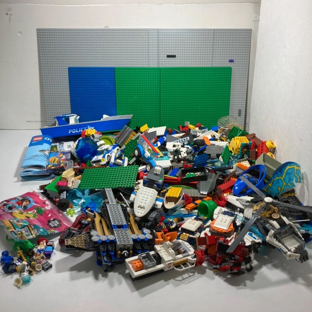 ☆LEGO レゴ ブロック パーツ、基礎板、フィギュア 約6.3kg まとめ売り 