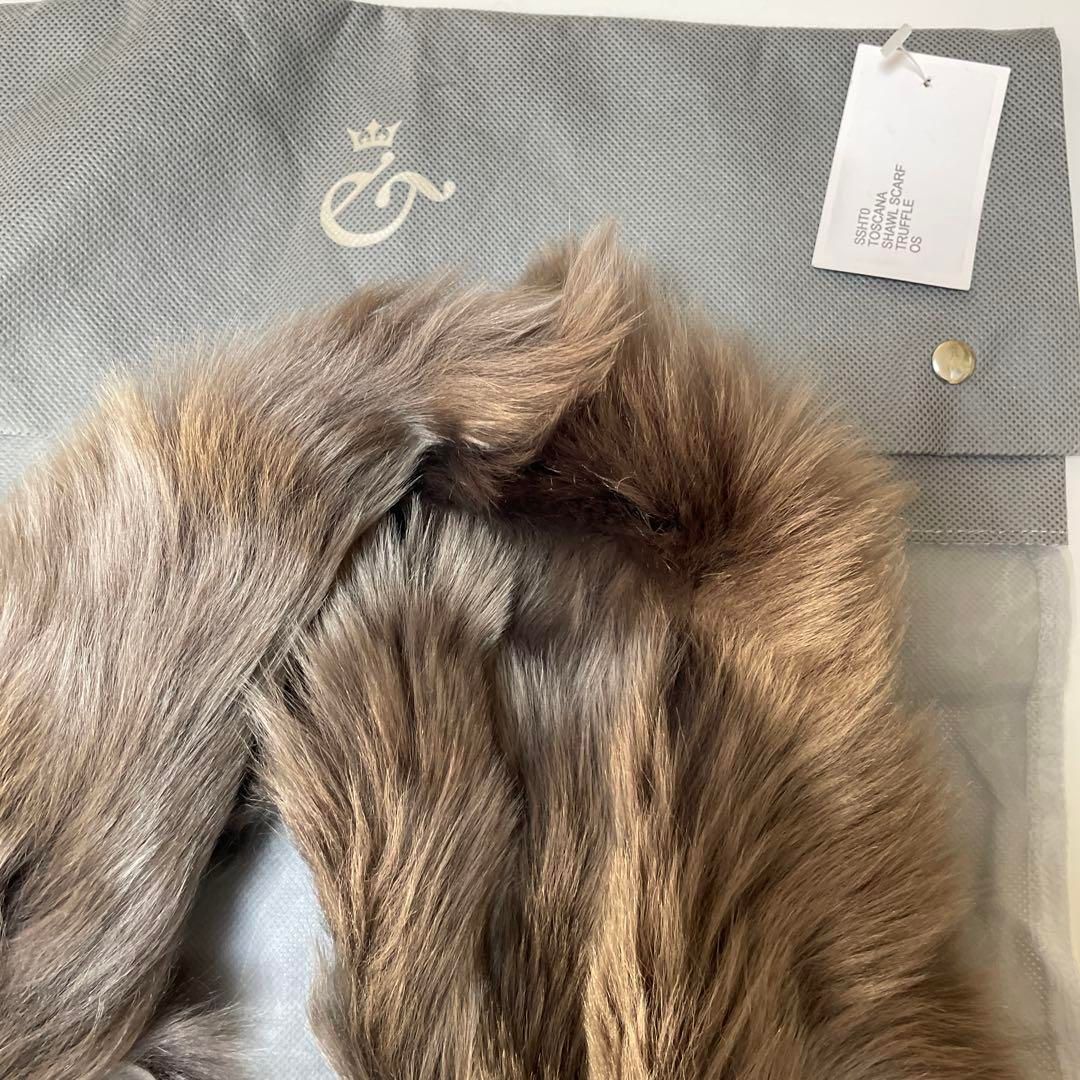 ガシュロウアンドコールグレー ファー