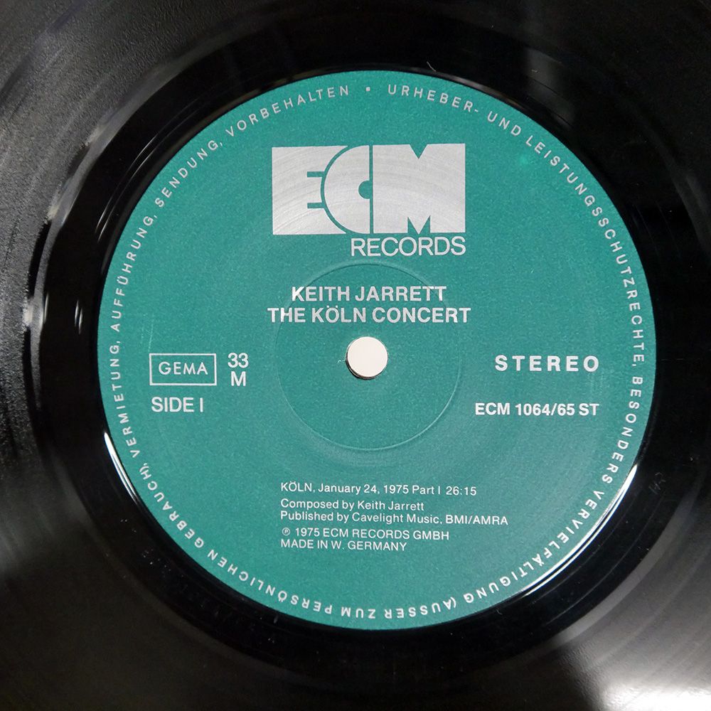 ドイツ盤 ECM Lask 2 Sucht Ordnung レコード MY ECM 私的名盤～Keith Jarrett, The Köln Concertのドイツ