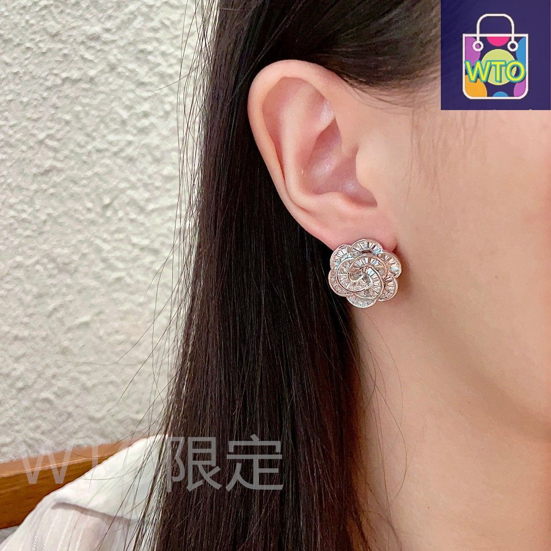 CHANEL ヴィンテージ ピアス ライオン オニキス CHANEL／シャネル／ヴィンテージ／レコード／ココマーク／ピアス
